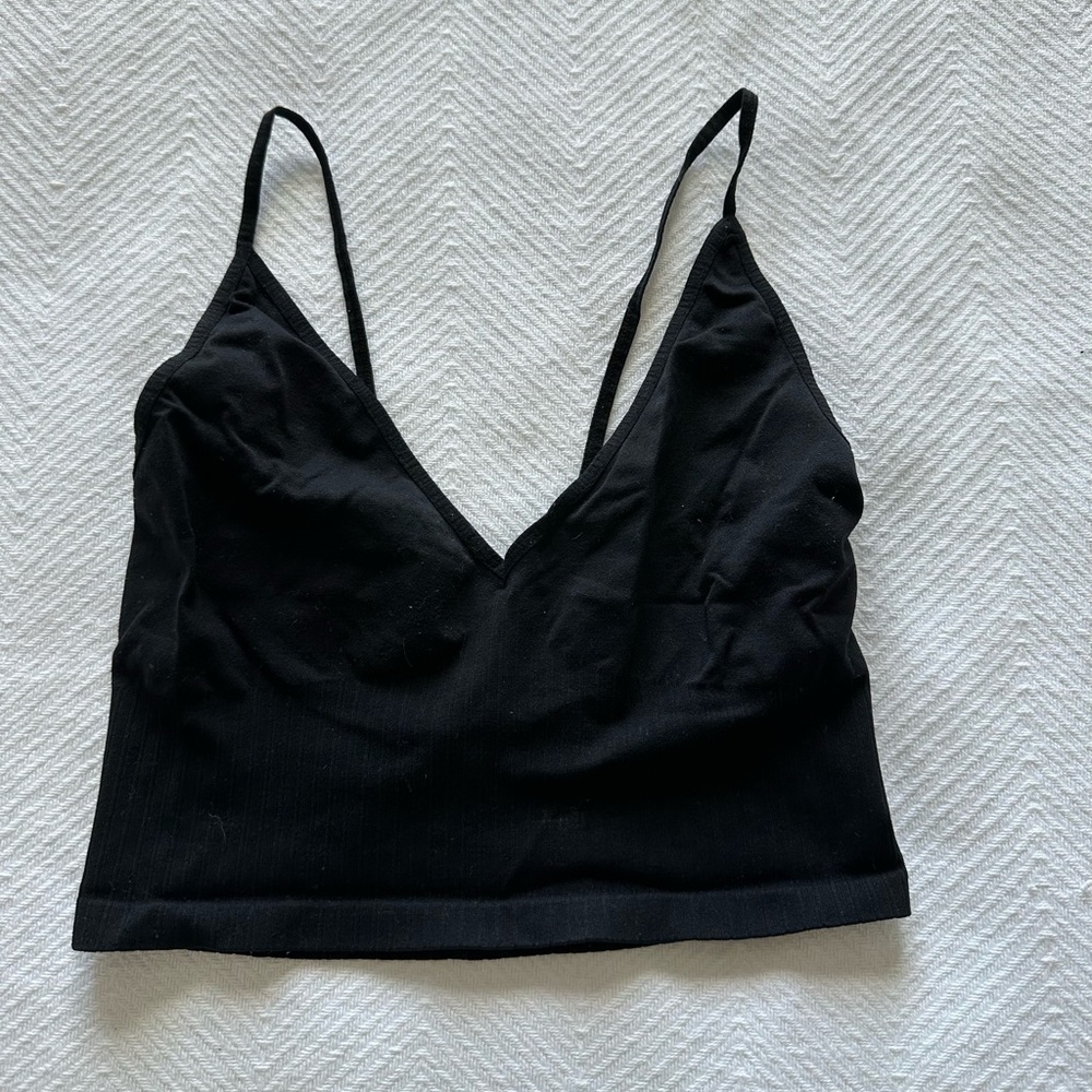 FREE PEOPLE black bra top/ tank top